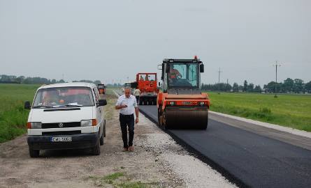 Powiat Włocławski>Budowę drogi Choceń - Kruszyn skończą przed czasem 