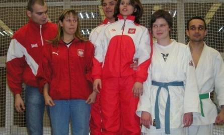 Podczas zawodów o puchar polski ju-jitsu seniorów, które odbyły się 2 kwietnia w Miejskim Centrum Kultury i Sportu w Jaworznie Martyna (na najwyższym