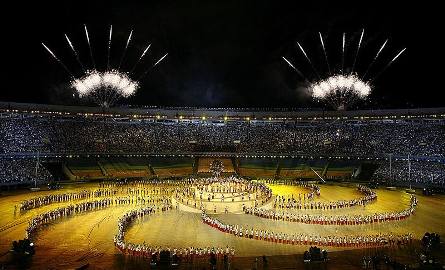 Ceremonia otwarcia Igrzysk Panamerykańskich 13 lipca 2007 roku.