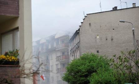 Podejrzenie pożaru w budynku wielorodzinnym na ulicy Ściegiennego w Opolu