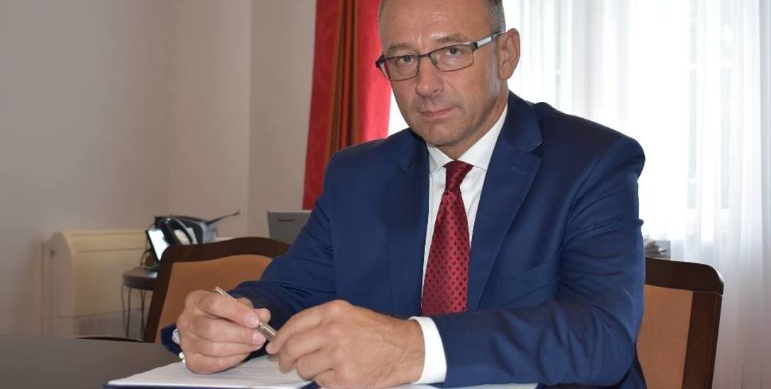 Burmistrz Marek Cebula mówi, że obwodnica pomoże, by Krosno Odrzańskie stało się atrakcyjniejszym miastem
