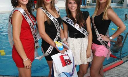 Zwyciężczynie w komplecie – od lewej Miss Nowin 2012, Miss Publiczności i Miss Lata Profesja Ilona Pluta, II Wicemiss Nowin i Miss Lata Peugeot Justyna