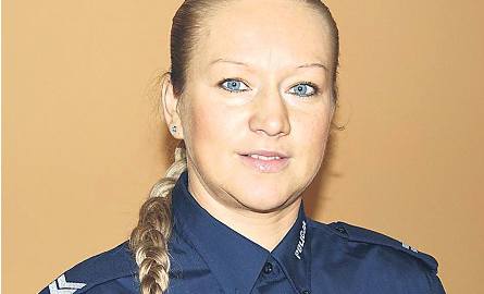 Anna Kakareko z komendy policji w Białogardzie prowadzi w naszym plebiscycie.