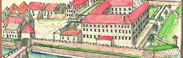Lata 1755-1765 - tak na swojej rycinie zamek w Głogowie przedstawił F.B. Werner.