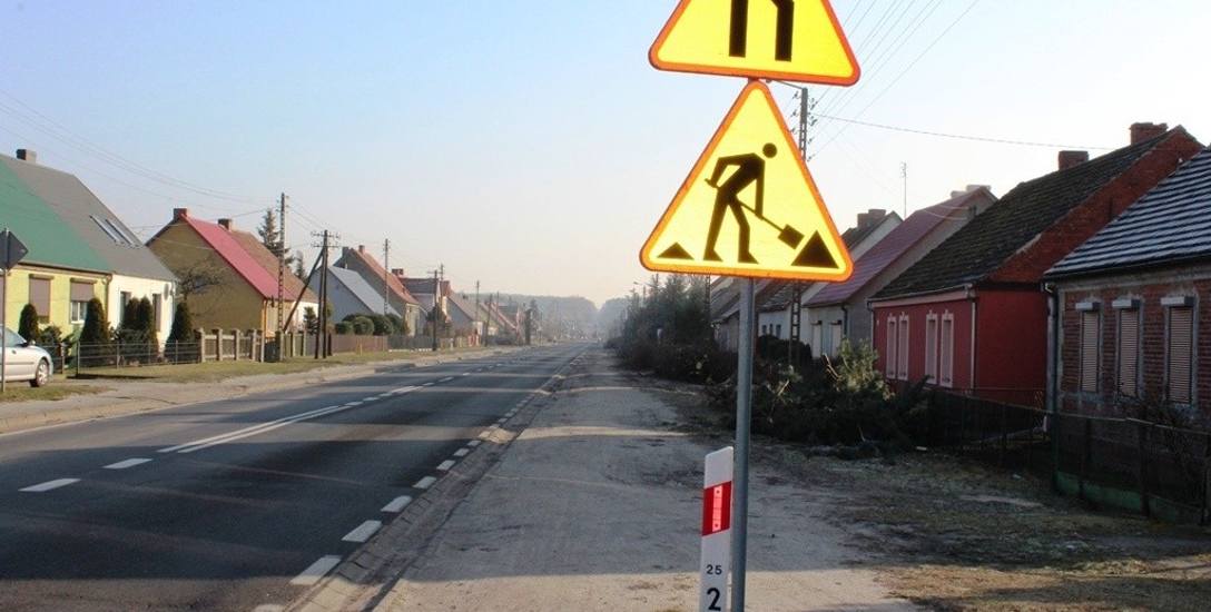 Droga powiatowa w Kłopocie zostanie poszerzona o 2 m