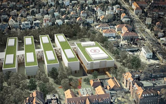 Poznań: Jest zielone światło dla budowy szpitala na Grunwaldzie. Społecznicy i Uniwersytet Medyczny zawarli porozumienie