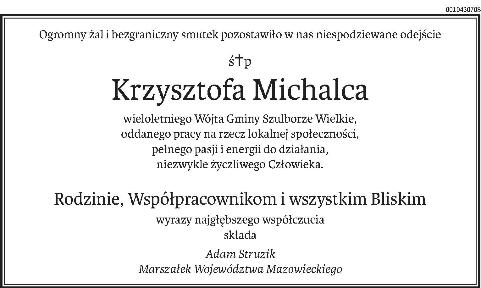 Krzysztof Michalec