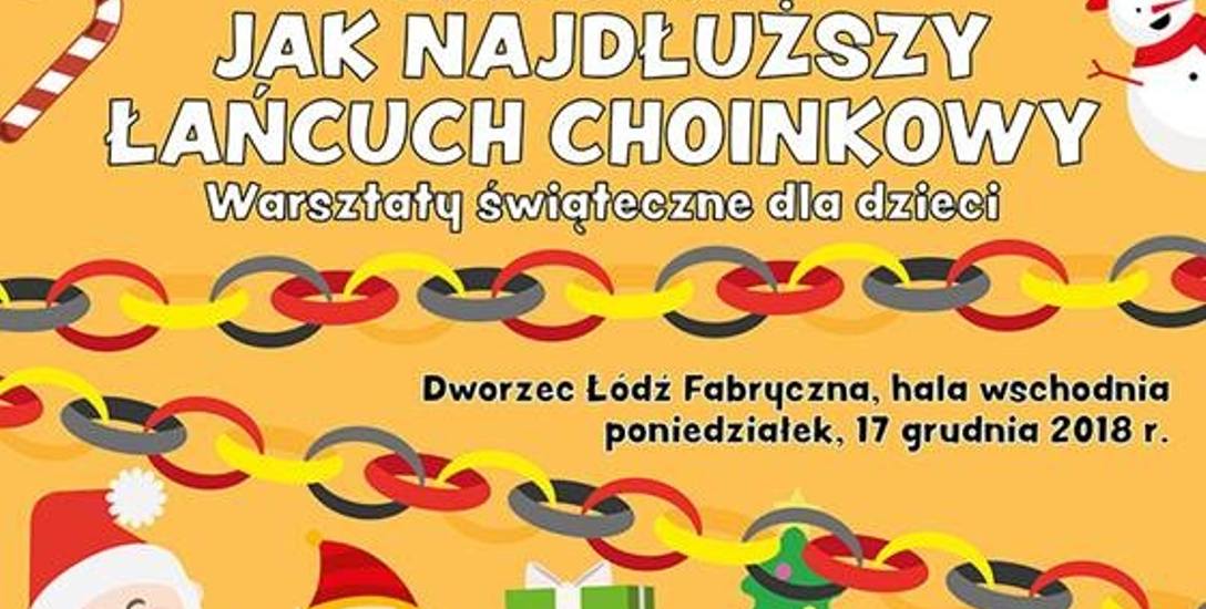 Warsztaty świąteczne na Dworcu Łódź Fabryczna