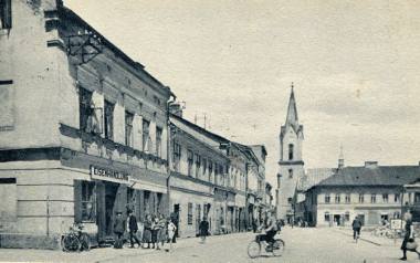 Inne zdjęcie Rynku z czasów niemieckiej okupacji