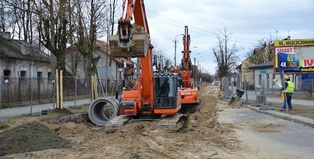 Budowa kanalizacji deszczowej zostanie zakończona pod koniec kwietnia