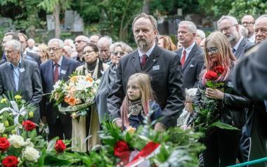 Pogrzeb Olgi Krzyżanowskiej na cmentarzu Srebrzysko w Gdańsku [30.06.2018]