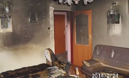 Pożar w gminie Raków. Mężczyzna po kłótni z żoną podpalił dom? 