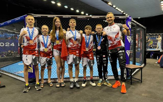 Dziewięć medali polskich kadetów na Mistrzostwach Europy MMA 2024