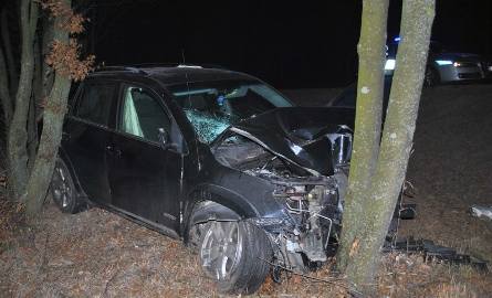 63-letni kierowca toyoty zginął na miejscu