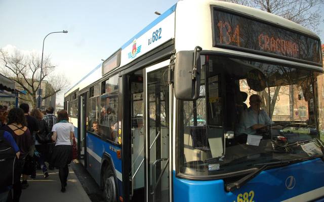Kraków. Wydłużenie linii autobusowej 134 do Placu Na Stawach
