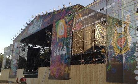 Woodstock 2009: Scena się stroi (zobacz postępy prac)
