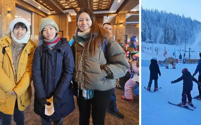 Zakopane coraz modniejsze wśród turystów z Azji. Ci chcą dotknąć śniegu i nart 