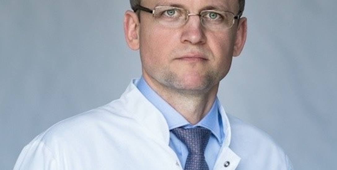 Dr Mariusz Ciemerych, uroonkolog i koordynator Pododdziału Urologii w Białostockim Centrum Onkologii.