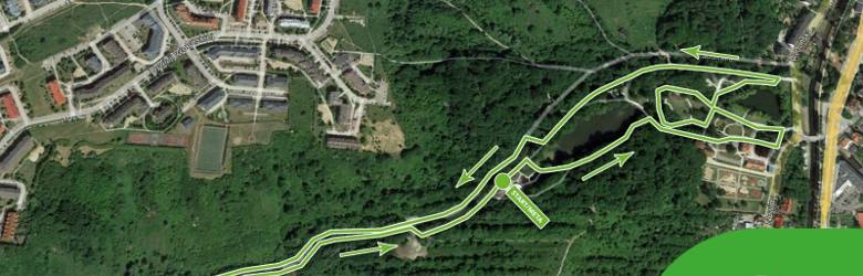 Mapa trasy #RUNGDN Park Oruński