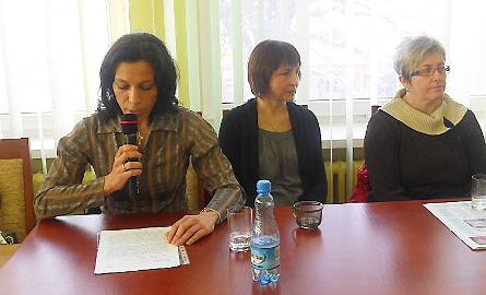 Protest nauczycieli przedstawiła radnym Małgorzata Nowak