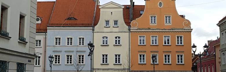 Kamienice w Gliwicach przyciągają wzrok - centrum miasta na piękną zabudowę.