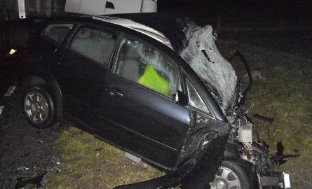 Zdanowice: Śmiertelny wypadek na drodze nr 78. Audi zderzyło się z ciężarówką