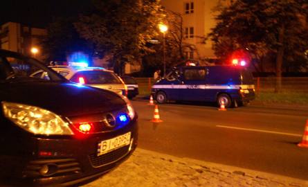 Nocna akcja białostockich policjantów. Ponad 400 skontrolowanych kierowców. Nie obyło się bez mandatów (wideo, zdjęcia)