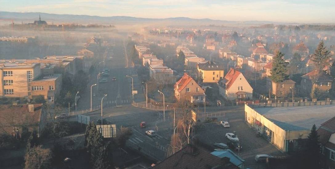 Smog w Nysie. Zdjęcie archiwalne.