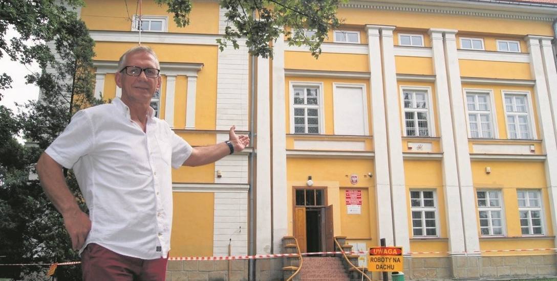 Burmistrz Radłowa Zbigniew Mączka ma nadzieję, że obok ZSP w pałacu ulokuje się szkoła muzyczna