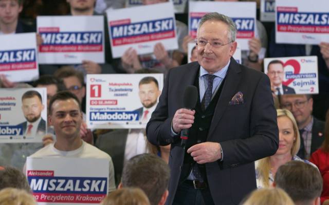 Sienkiewicz podczas konwencji w Krakowie: miasto mierzyło się z 