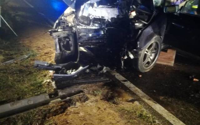 Śmiertelny wypadek w wigilijny wieczór na drodze Sieraków - Wronki: Nie żyje 28-latek [ZDJĘCIA]