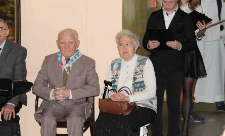 Wśród gości był Kazimierz Błażewicz, były więzień Auschwitz, wraz z małżonką, Kazimierą.