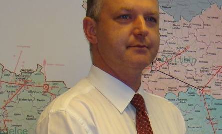 Jerzy Szydłowski, zastępca dyrektora do spraw dystrybucji w Zakładzie Gazowniczym w Kielcach. Od 15 lat zatrudniony w zakładzie, od trzech lat pełniący