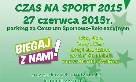 27.06.2015 - Festyn Sportowo-Rekreacyjny CZAS NA SPORT w CRS w Zielonej Górze