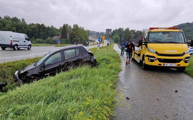 Dwa wypadki na zakopiance. W stronę Krakowa i w stronę Zakopanego