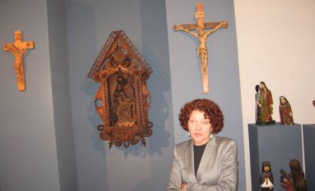 Kapliczka Józefa Janasa z Dębna to bardzo cenny eksponat kolekcji.