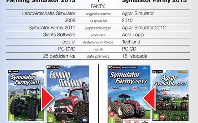 Farming Simulator 2013 kontra Symulator Farmy 2013