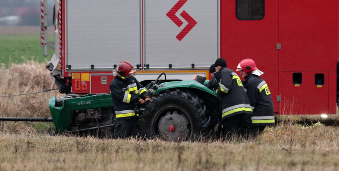 Kierowca ciągnika zginął w kanale Obrzycy