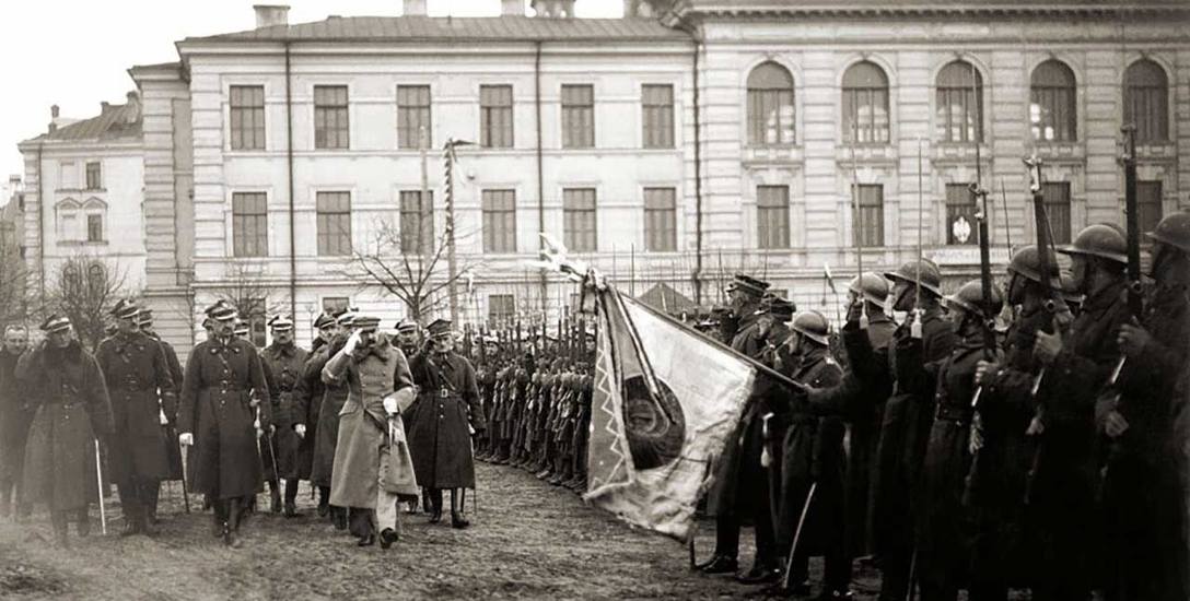 Marszałek w Wilnie po zajęciu miasta przez WP w 1919 r.