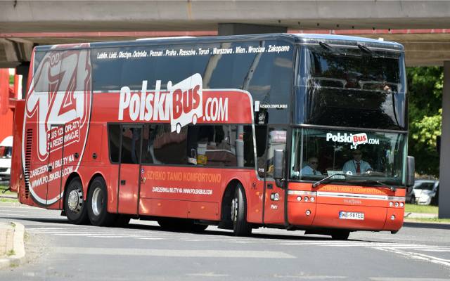Polski Bus stanął na autostradzie. Kierowca: skończyłem pracę