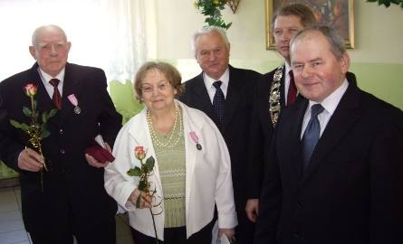 50-lecie pożycia małżeńskiego świętowali między innymi Marianna i Stanisław Tęcza.