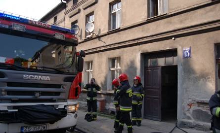 Pożar w Szczecinku.