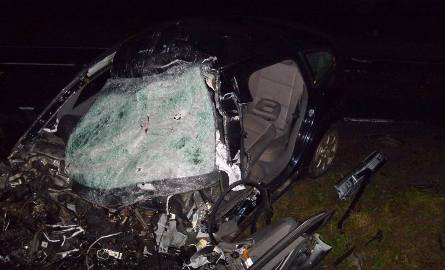Zdanowice: Śmiertelny wypadek na drodze nr 78. Audi zderzyło się z ciężarówką