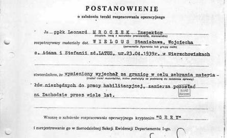 Kraj> Abp Wielgus był agentem wywiadu PRL  (zobacz akta IPN) 