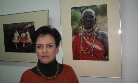 Dorota Szepetowska i jej Masajka.