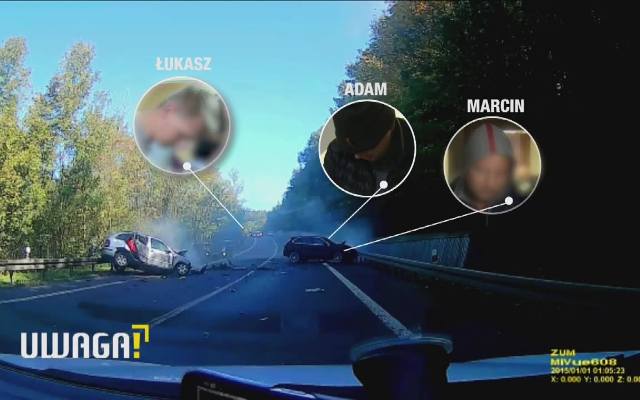 UWAGA! TVN: Kim są polscy kierowcy, którzy spowodowali tragiczny wypadek na Słowacji? [NAGRANIE] Szaleńczy rajd ferrari, porsche i mercedesa