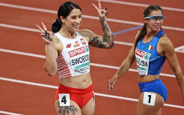 Lekkoatletyczne ME. Ewa Swoboda tuż za podium na 100 metrów, Jacobs najszybszy wśród mężczyzn 