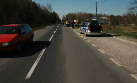 Wypadek wydarzył się w  Zielonce koło Pawłowa.