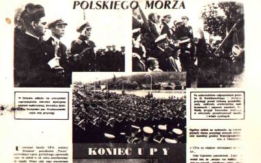 Zbigniew Przybyszewski nie wyobrażał sobie służby poza Ojczyzną. Po wojnie wstąpił do Marynarki Wojennej. Na pierwszym zdjęciu stoi obok księdza.