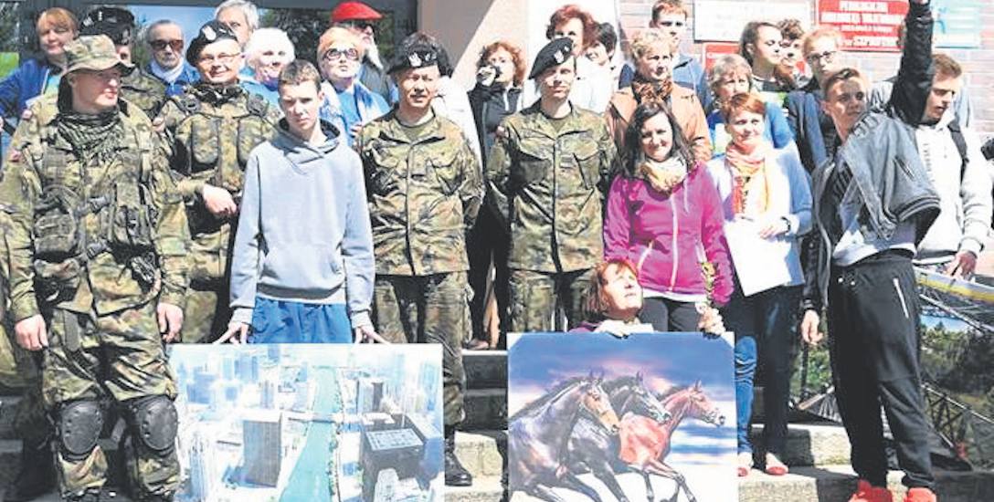 Młodzież i żołnierze zapraszają na festyn „Dobry jak Chrobry”.